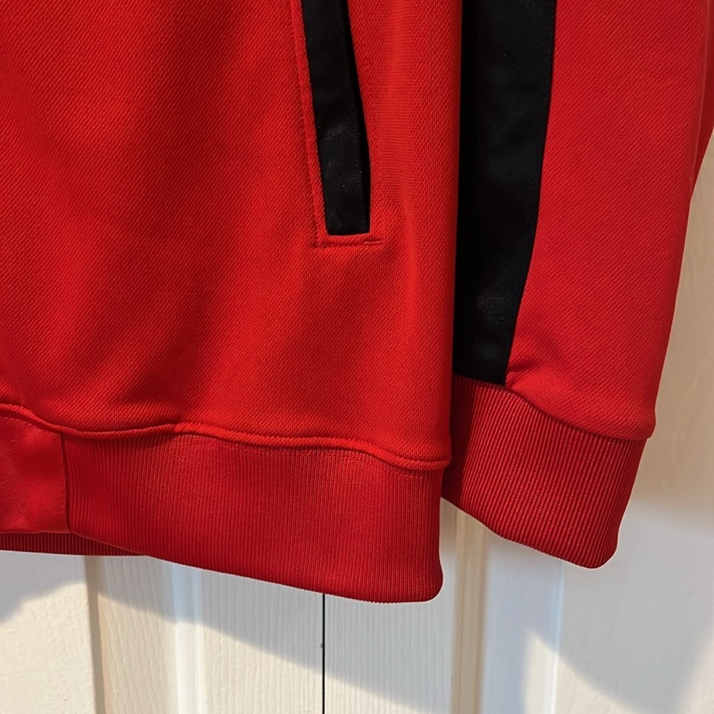 Youth Under Amour red zip up jacket Sz large - Picture 4 of 7